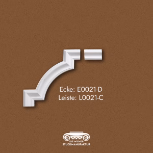 Ecken und Leisten Kombination