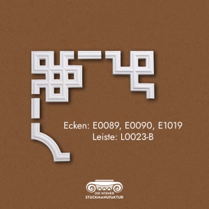 Ecken und Leisten Kombination
