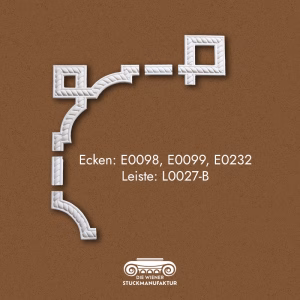 Ecken und Leisten Kombination