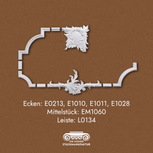 Ecken und Leisten Kombination