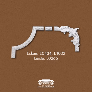 Ecken und Leisten Kombination