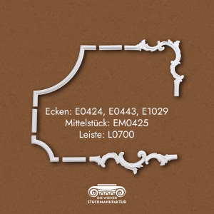 Ecken und Leisten Kombination