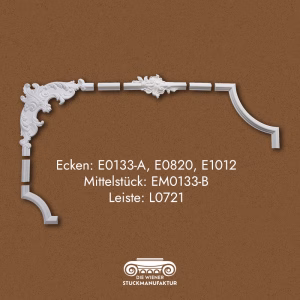 Ecken und Leisten Kombination