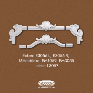 Ecken und Leisten Kombination